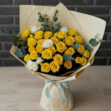 Букет цветов из:  Розы в Поселок санатория Министерства Обороны