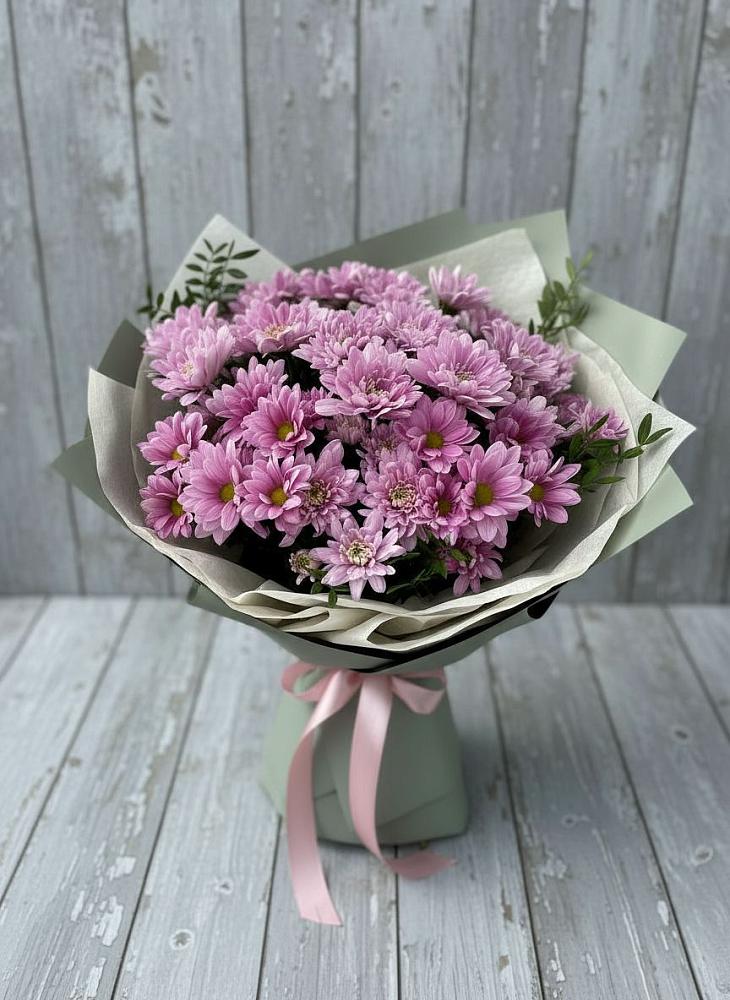 Букет цветов из: Хризантемы в Поселок санатория Министерства Обороны