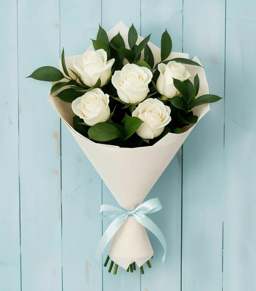 Букет цветов из: Розы в Поселок санатория Министерства Обороны