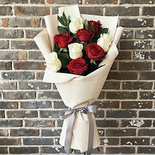 Букет цветов из:  Розы в Поселок санатория Министерства Обороны