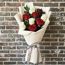 Букет цветов из:  Розы в Поселок санатория Министерства Обороны