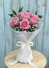 Букет цветов из:  Розы в Поселок санатория Министерства Обороны