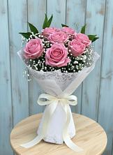 Букет цветов из:  Розы в Поселок санатория Министерства Обороны