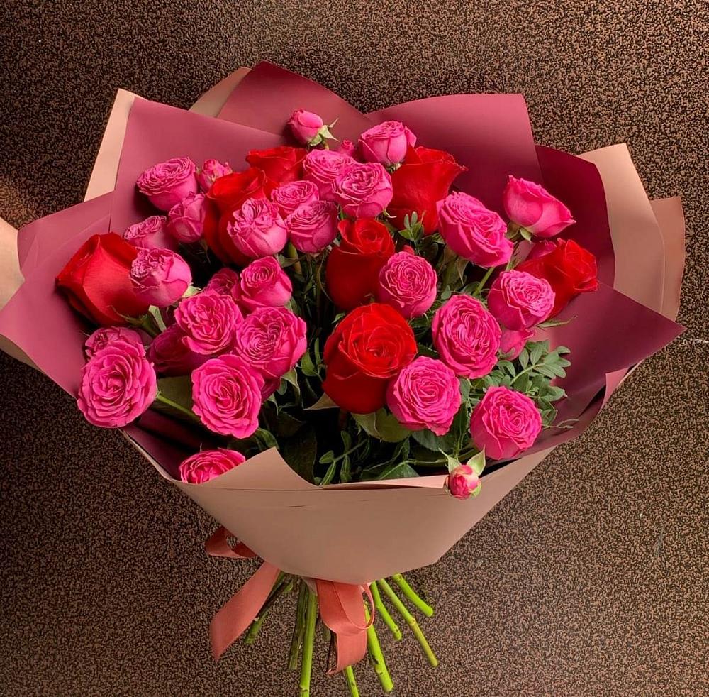 Букет В объятьях нежности в Поселок санатория Министерства Обороны