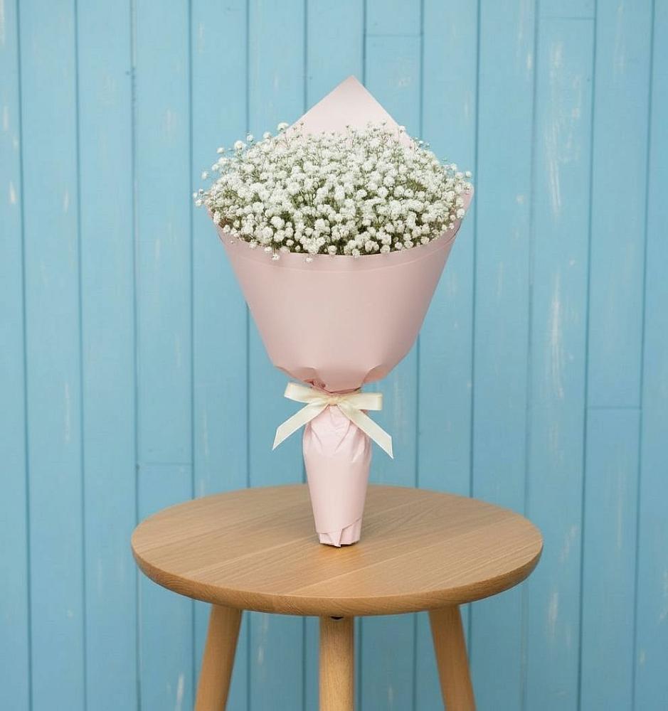 Букет цветов из: Гипсофила в Поселок санатория Министерства Обороны