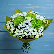 Букет цветов из:  Хризантемы #REPLACE_PRED# Поселок санатория Министерства Обороны