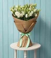 Букет цветов из:  Лизиантусы в Поселок санатория Министерства Обороны