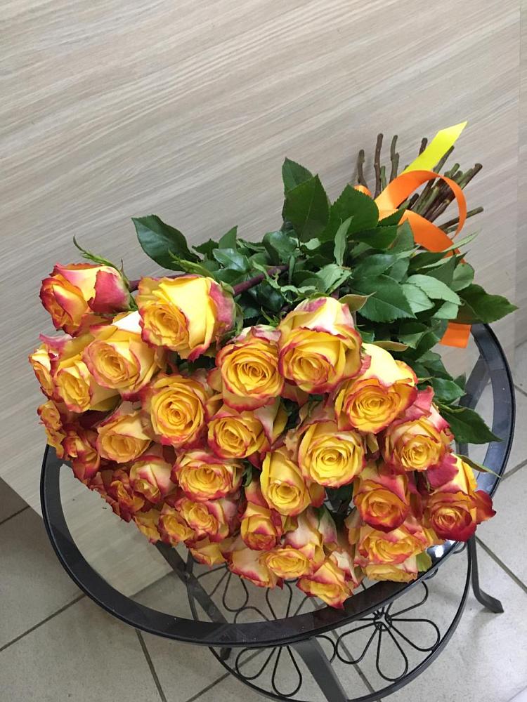 Букет Желтые розы в Поселок санатория Министерства Обороны