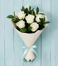 Букет цветов из:  Розы в Поселок санатория Министерства Обороны