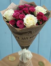 Букет цветов из:  Розы в Поселок санатория Министерства Обороны