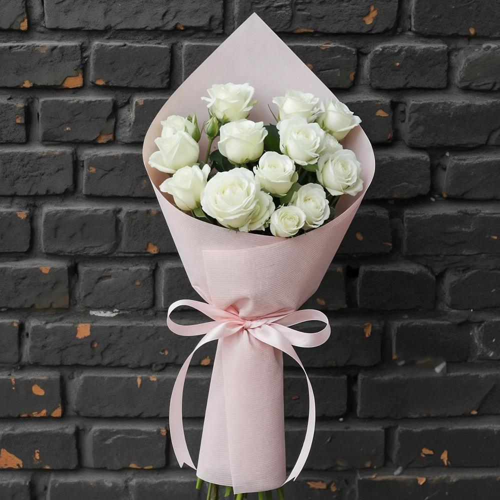 Букет цветов из: Розы в Поселок санатория Министерства Обороны