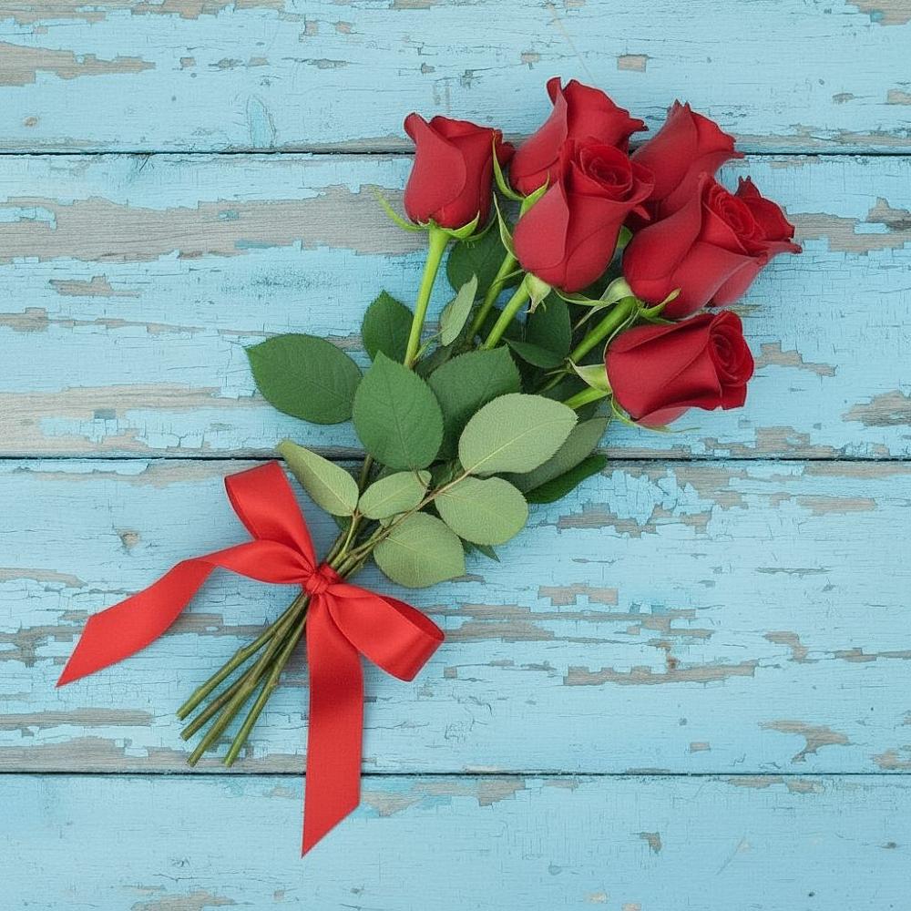 Букет Красные розы в Поселок санатория Министерства Обороны