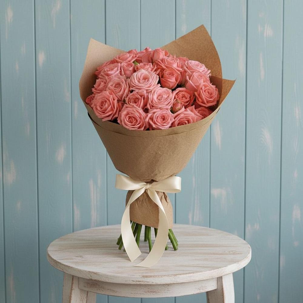 Букет цветов из: Розы в Поселок санатория Министерства Обороны