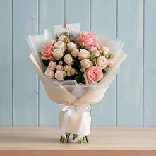 Букет цветов из:  Розы в Поселок санатория Министерства Обороны