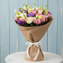 Букет цветов из:  Лизиантусы в Поселок санатория Министерства Обороны
