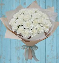 Букет цветов из:  Гвоздики #REPLACE_PRED# Поселок санатория Министерства Обороны