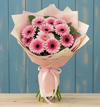 Букет цветов из:  Герберы в Поселок санатория Министерства Обороны