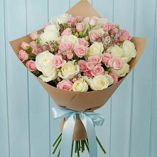 Букет цветов из:  Розы в Поселок санатория Министерства Обороны